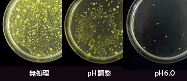 菌の増殖を抑えるスーパー次亜水